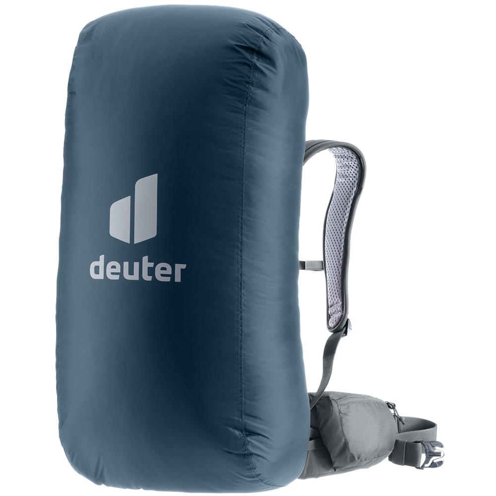 deuter Regenschutz Raincover II, ara (blau), Regenhülle für Rucksack, 30-50 Liter