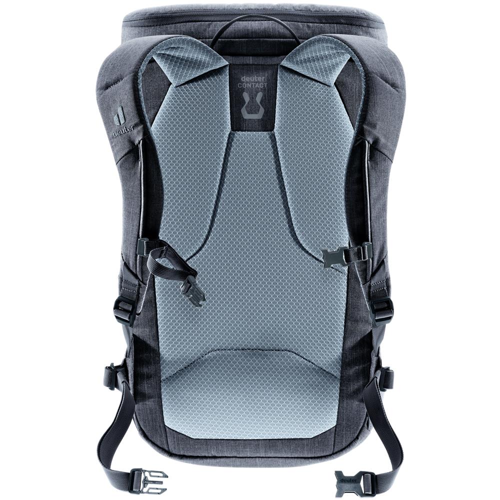 deuter Walker 24, Lifestyle-Rucksack, black (schwarz), 24L, mit Flaschenhalter und Laptopfach
