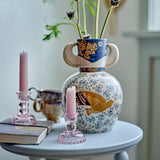 Bloomingville Salino Beistelltisch Blau Tannenholz D41xH53 cm – pastellblauer Beistelltisch