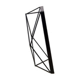 Umbra Prisma Geometrischer Bilderrahmen 13x18 cm Schwarz Moderner stylischer Fotorahmen zum Aufhängen oder Aufstellen