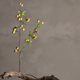 Bloomingville Hawthorn Kunstblume Zweig Gelb Polyethylen 84 cm