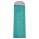NILS CAMP Schlafsack Größe M Grün-Grau - leichter Sommerschlafsack für Camping, Reisen & Outdoor