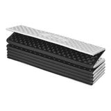 NILS CAMP Campingmatte faltbar 195 cm in schwarz - isolierende Outdoor Matte für Trekking & Camping