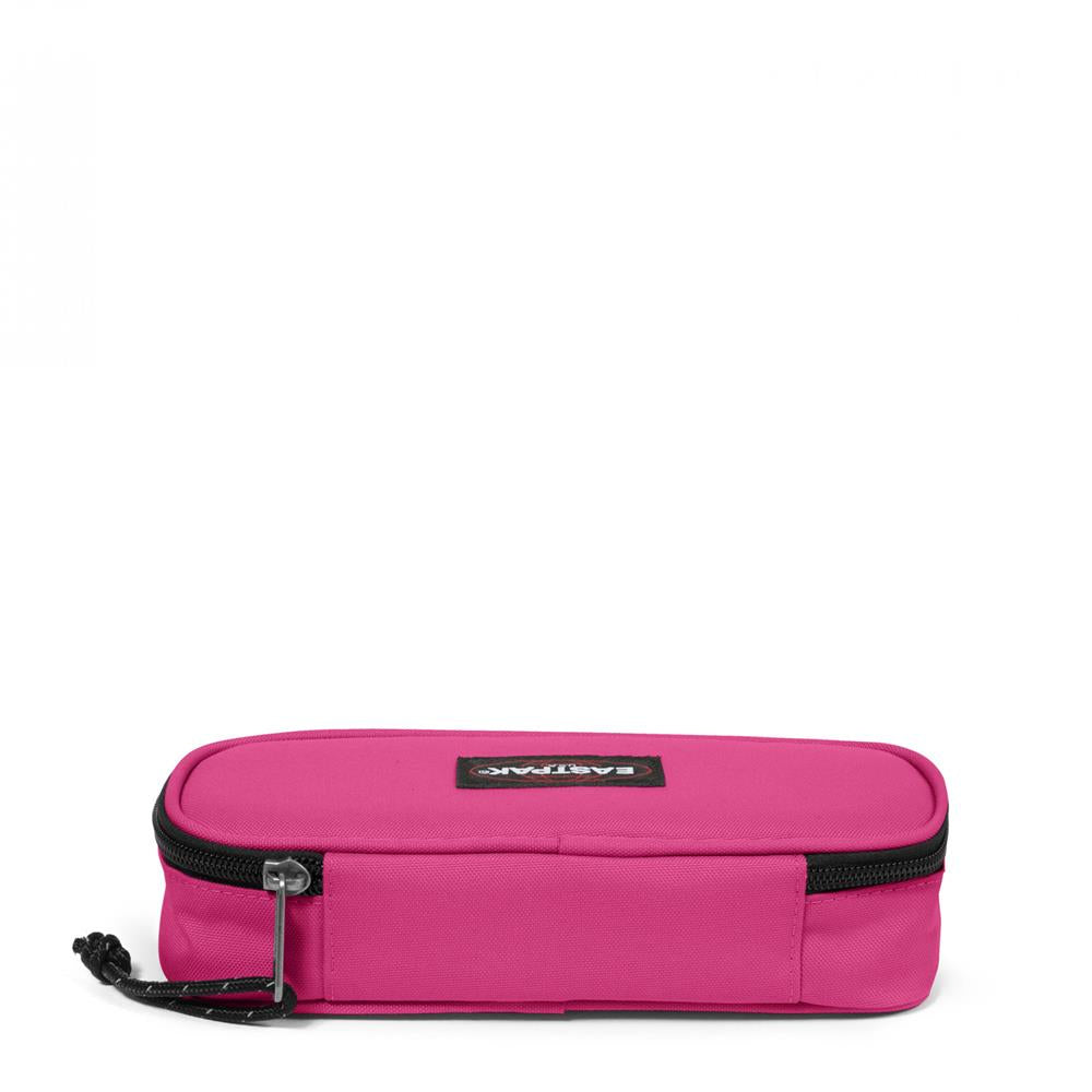Eastpak OVAL SINGLE, Federmäppchen, Pink Escape (rosa), mittelgroße Federmappe, Federtasche