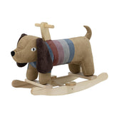 Bloomingville MINI Charlie Schaukelhund braun Schaukelspielzeug ab 12 Monate