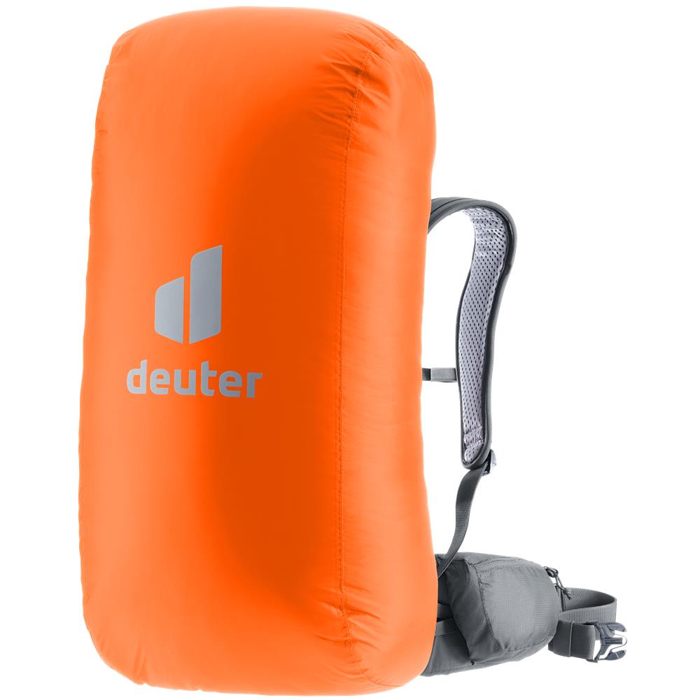 deuter Regenschutz Raincover II, koi (orange), Regenhülle für Rucksack, 30-50 Liter