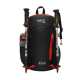 NILS CAMP Tagesrucksack Edge 22L in Schwarz - leichter Rucksack für Wandern, Radfahren & Reisen