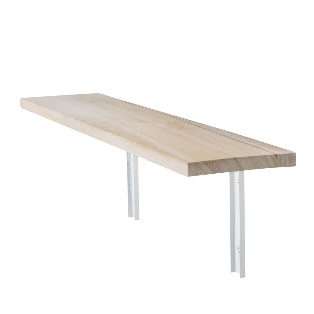 Bloomingville Fergus Regal Natur Kiefer L50xH13,5xW10 cm – minimalistisches Wandregal