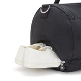 Kipling ARGUS S, Kleine Reisetasche, Black Noir (schwarz), 35L, Seesack mit Schuhfach