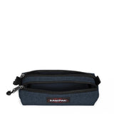 Eastpak DOUBLE BENCHMARK, Federmäppchen, Triple Denim (blau), kleine Federmappe, Federtasche