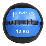 Wall Ball Medizinball 12 kg Trainingsball für Functional Training Blau | HMS WLB12