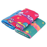 NILS Mikrofaser Kinderhandtuch 160x80 cm Unicorn - leichtes Handtuch für Camping, Strand & Schule
