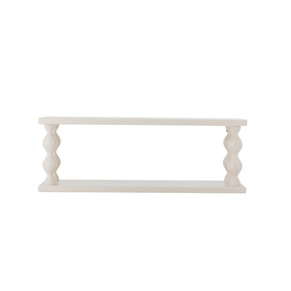 Bloomingville Salino Wandregal Weiß Holz 60x21,5cm Hängeregal