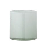 Bloomingville Sakkara Teelichthalter in Grün, 8cm, aus Glas