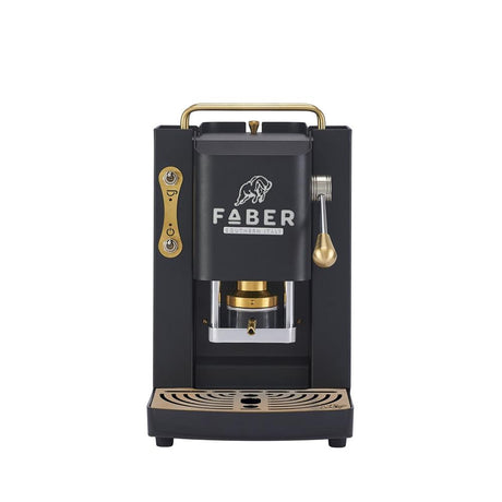 Faber Pro Deluxe 3.0 Black Messing ESE Pad Kaffeemaschine 44 mm