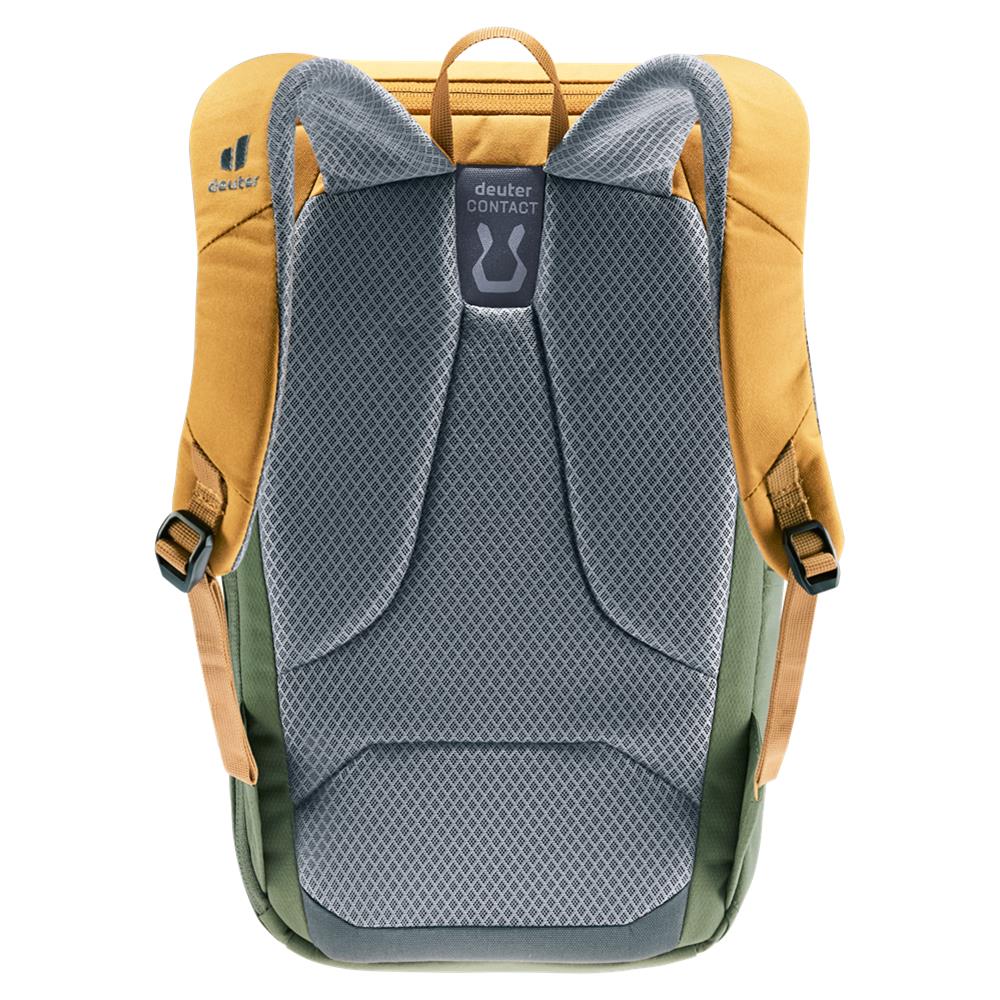 Deuter Overday, Kinderrucksack, khaki-cinnamon (grün), 15L, für Kinder ab 10 Jahre