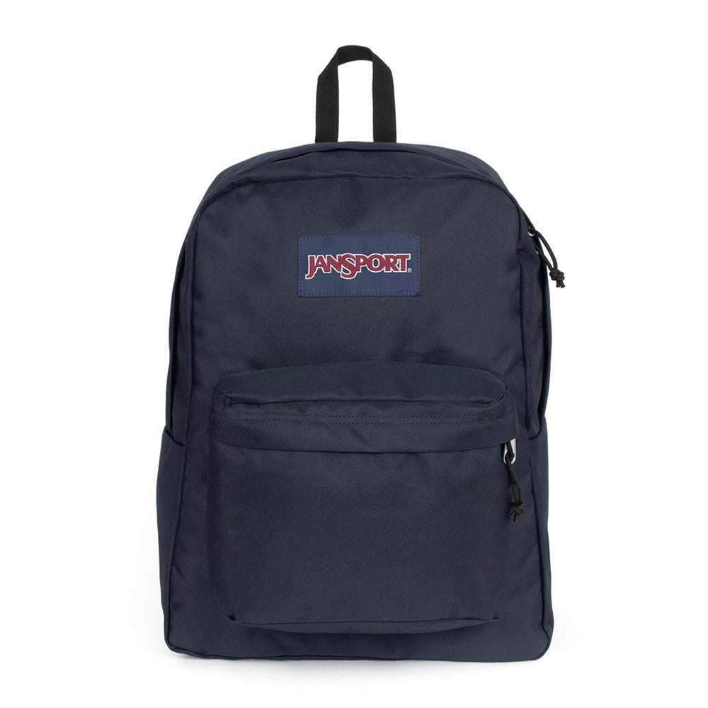 JanSport SuperBreak One Rucksack in Navy – leichter Freizeit‑ & Schulrucksack mit 25 L Volumen