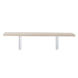 Bloomingville Fergus Regal Natur Kiefer L50xH13,5xW10 cm – minimalistisches Wandregal