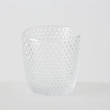 BOLTZE Windlicht Marilu 4er Set Glas Transparent Rund 7,5 x 7,5 cm