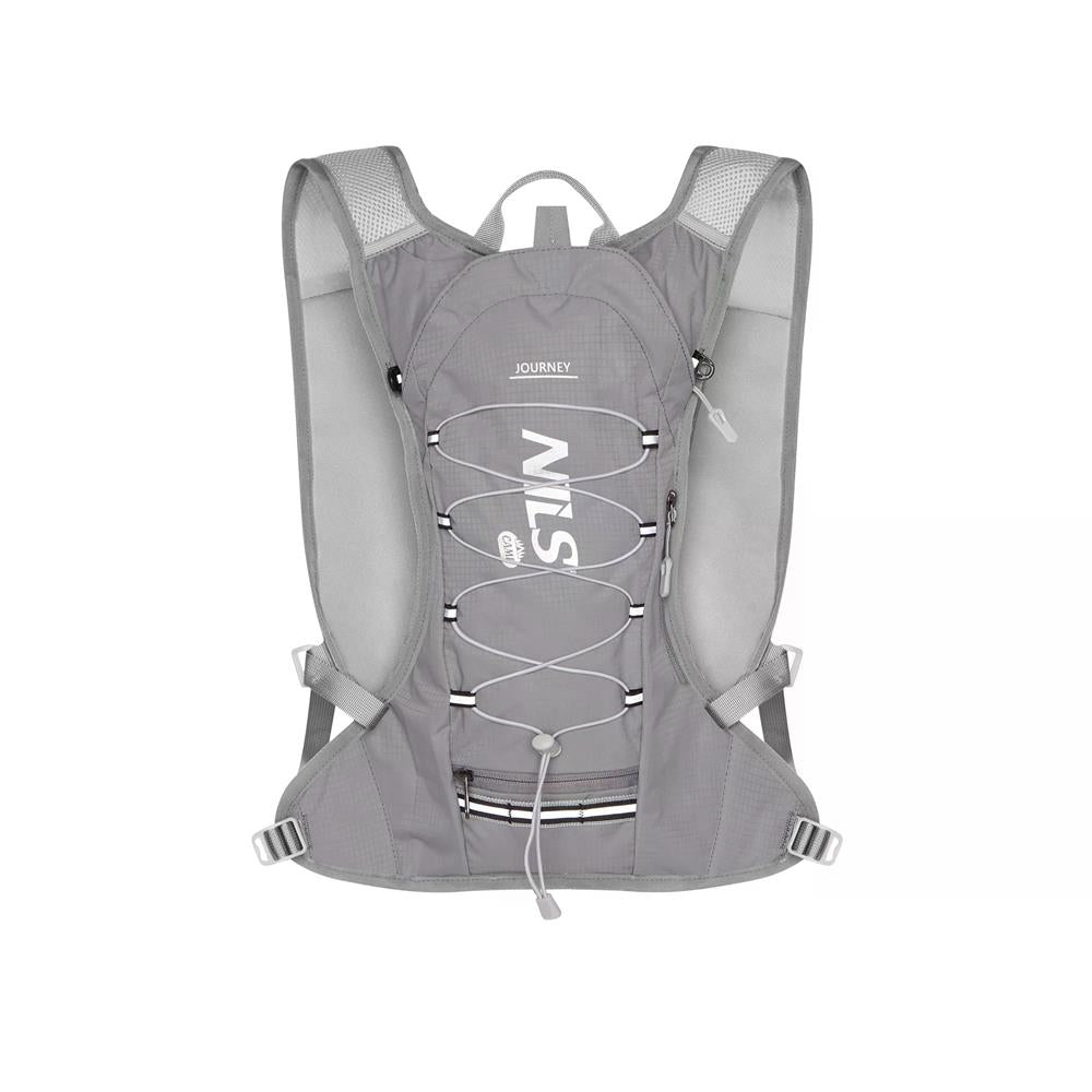 NILS CAMP Tagesrucksack Journey 12L in Grau - leichter Outdoor Rucksack für Wandern & Sport