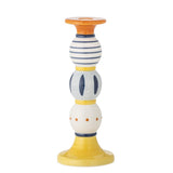 Bloomingville Kairi Kerzenhalter Weiß Steingut 11,5 cm