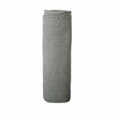 Mushie Musselin-Baby-Wickeldecke, Belgian Grey, Pucktuch aus 100% Bio-Baumwolle