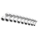 Kurzhantel Set 2x 4 kg verchromt Stahl | HMS CHD