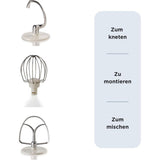 Ariete Vintage Küchenmaschine, Blau, 5,5-L-Schüssel, Knet- und Rührmaschine, Groß