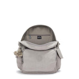 Kipling CITY PACK M, Mittelgroßer Rucksack, Grey Gris (grau), 16L, Stylisch & Kompakt