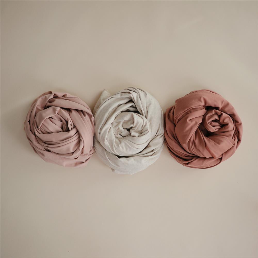 Mushie Baby-Tragetuch, Cedar, aus 100% Bio-Baumwolle