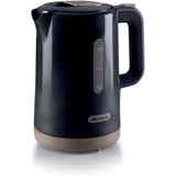 Ariete Breakfast Wasserkocher, Dunkelgrau, 1,7L, Wasserstandsanzeige, 2200W, Klassisches Design