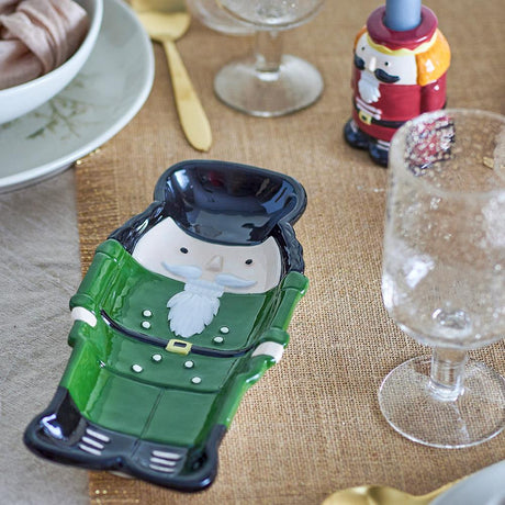 Bloomingville Feast Servierplatte – Servierteller in Form eines Nussknackers, Weihnachten, dänisches Design