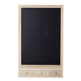 Bloomingville MINI Higma Kindertafel Natur Paulowniaholz Schreibtafel Kreidetafel dänisches Design