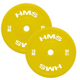 Hantelscheiben 1,5 kg Gewichtheberscheiben 50 mm, 2 Stück | HMS TPP01