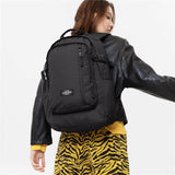 Eastpak SMALLKER, Rucksack, CS Mono Black2 (schwarz), 26L, mit Flaschenhalter und Laptopfach