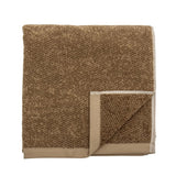 Bloomingville Kahla Handtuch, Braun, Baumwolle, 140x70 cm, dänisches Design