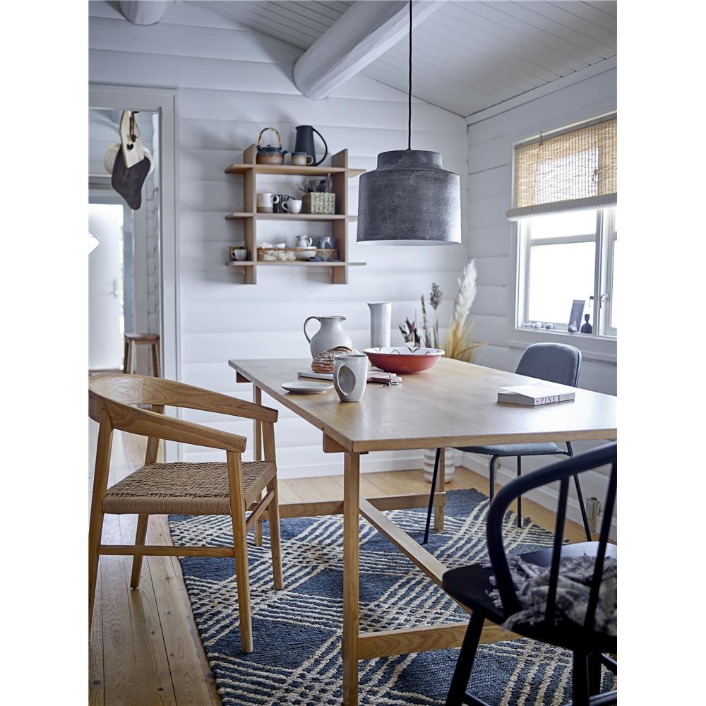 Bloomingville Taupe Krug in Grau 1,1L aus Steingut im dänischen Design