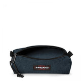 Eastpak BENCHMARK SINGLE, Federmäppchen, Triple Denim (blau), kleine Federmappe, Federtasche
