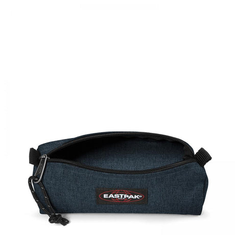 Eastpak BENCHMARK SINGLE, Federmäppchen, Triple Denim (blau), kleine Federmappe, Federtasche