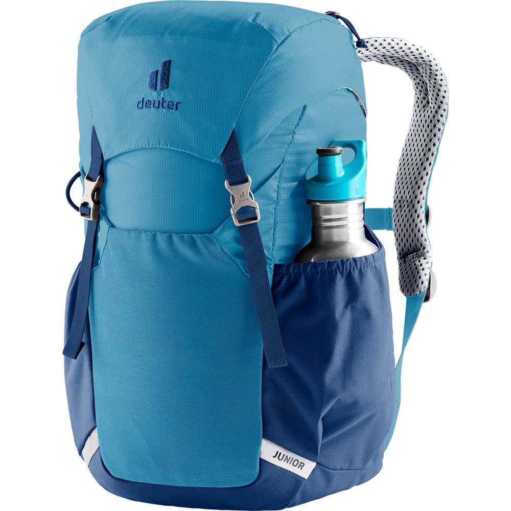 deuter Junior, Kinderrucksack, wave-nightblue (blau), 18L, Wanderrucksack für Kinder ab 7 Jahre