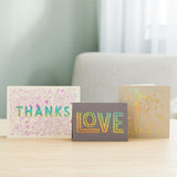 Cricut Cutaway Cards Pastell S40 Klebekarten mit Hintergrundblätter 14 Stück