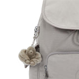 Kipling CITY PACK S, Kleiner Rucksack, Grey Gris (grau), 9L, Kompakt & Stylisch