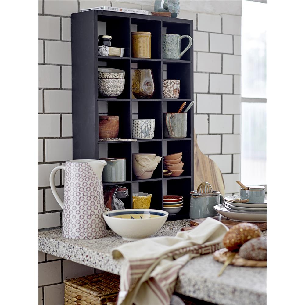 Bloomingville Karine Schüssel, 2er Set, Bunt, 250ml, Steingut, dänisches Design