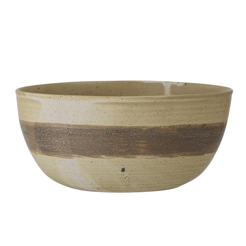 Bloomingville Solange Schale Steingut Beige 24 x 11 cm 2,9 Liter