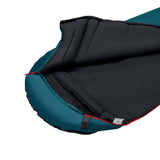 NILS CAMP Mumienschlafsack in Dunkelgrün - warmer Schlafsack für Camping und Outdoor bis -13 °C