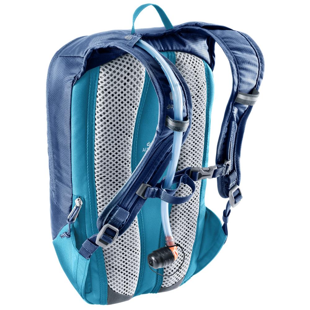 deuter Junior Bike, Fahrradrucksack, nightblue-wave (blau), 8L, Kinderrucksack