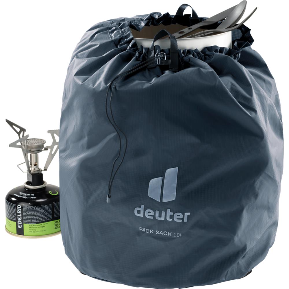 deuter Pack Sack 18, Packsack, black (schwarz), 18L