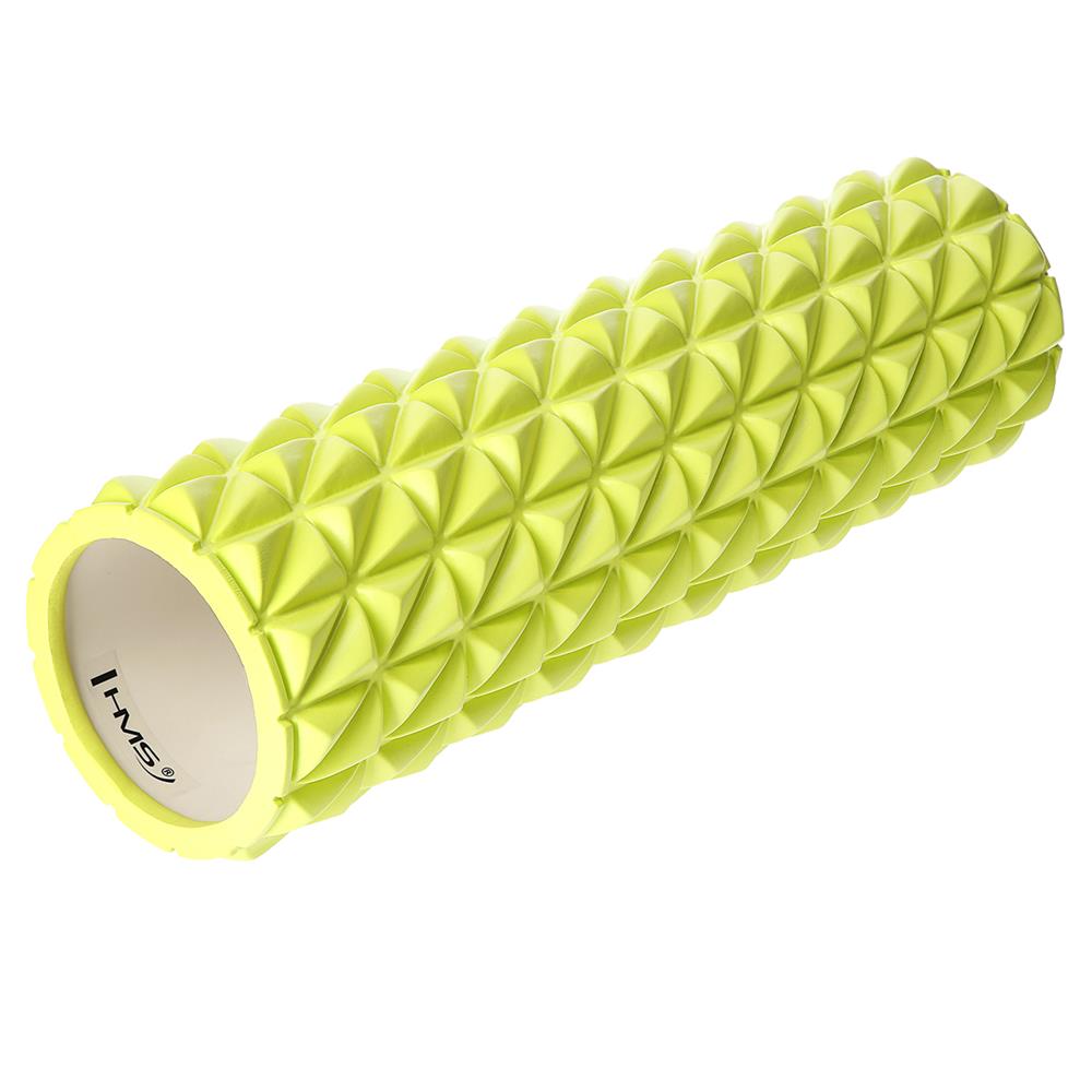 Faszienrolle Massagerolle 45 cm Limettengrün mit Massage-Noppen | HMS FS205