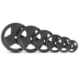 Hantelscheibe 2,5 kg Gusseisen 30 mm mit Griffen | HMS THM02