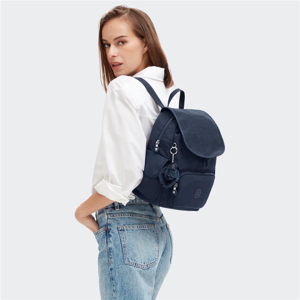 Kipling CITY PACK S, Kleiner Rucksack, Blue Bleu 2 (blau), 9L, Kompakt & Stylisch